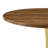 Round Dining Table, 23.6" Circle Tulip Table With Thickened Tabletop & Metal Pedestal, Mid Century Modern Bistro Table-555651239-555651232-558319753