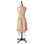 Woven Cotton Striped Apron With Ruffle, Pockets & Ric Rac Trim