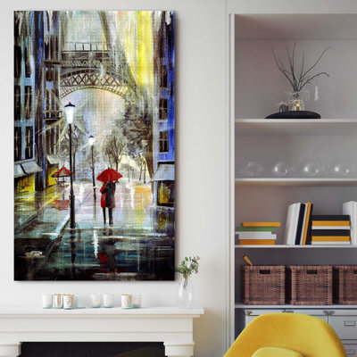Paris Walk - impression sur toile tendue