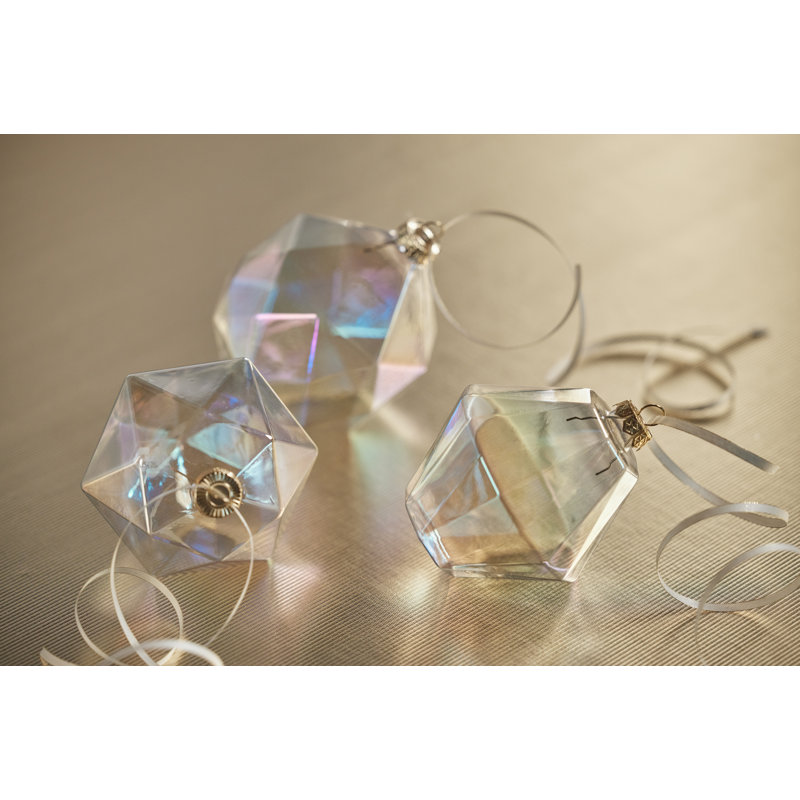 Ornement Brezlin The Holiday Aisle®, Lustre transparent
