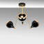 Wooster 3 - Light Black Copper Unique/Statement Pendant-1904207864
