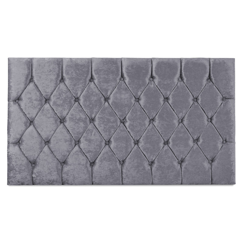 Brenneman Upholstered Headboard, Small Single (2'6), Charcoal