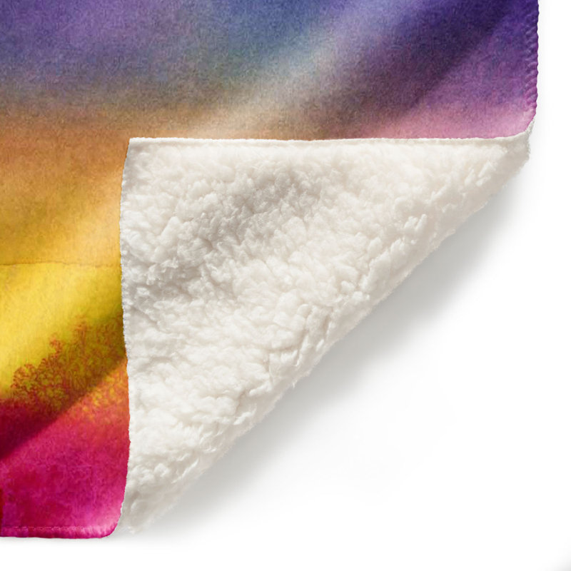 Couverture sherpa doux rêves de désert, l 51 po x L 60 po