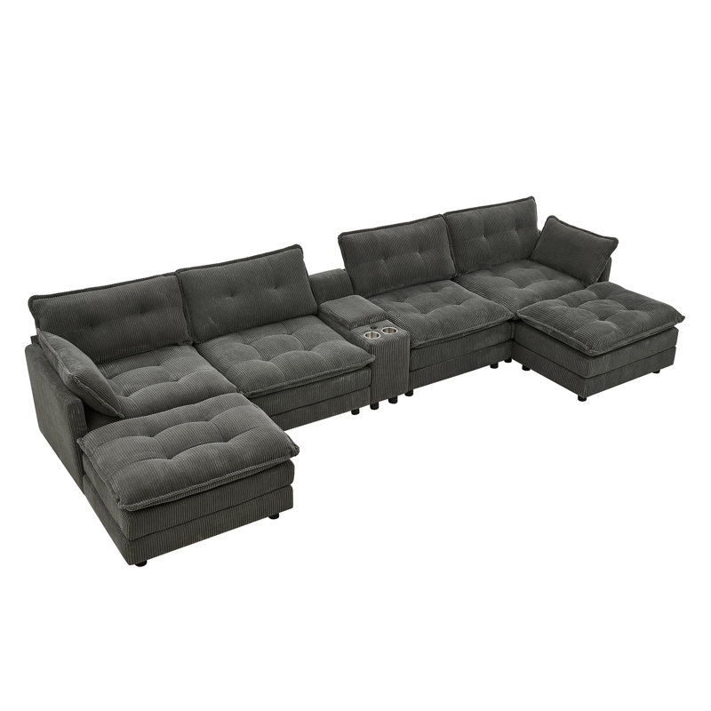 Canapé modulaire Cloud, Gris