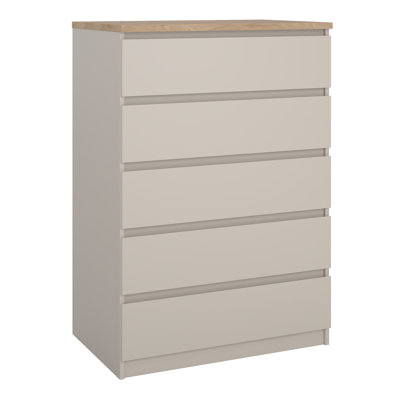 Takasha 77cm W 5 - Drawer Chest of Drawers