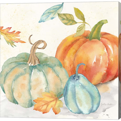 «Pumpkin Patch II» par Cynthia Coulter, art mural sur toile