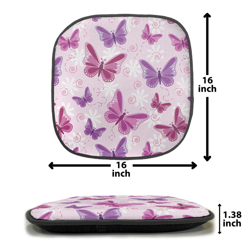 Outdoor 1.38'' Dining Chair Seat Cushion