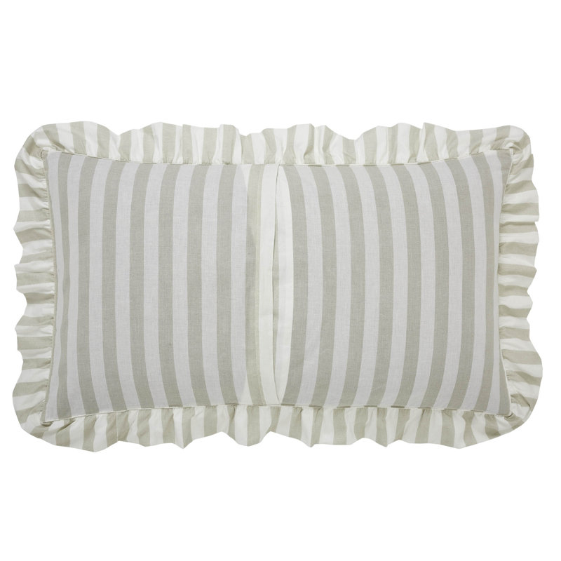 Cotton Striped Sham Set, King
