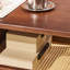 Table basse en osier de style rétro-1382979034