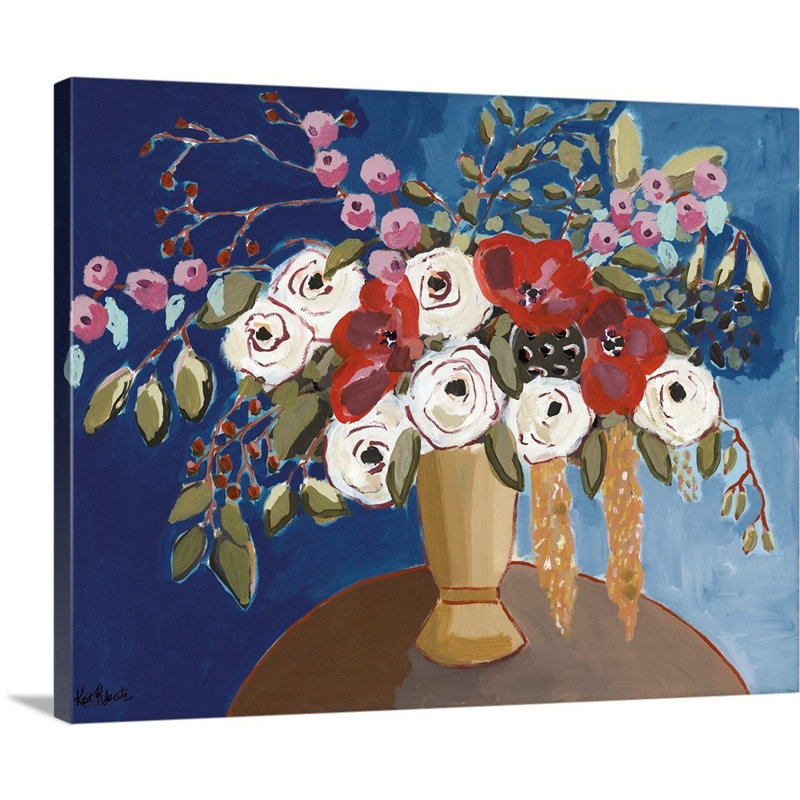 Reproduction d’art sur toile, "Sweetest Devotions" par Kait Roberts, H 24 po x l 30 po x P 1,25 po, Toile tendue