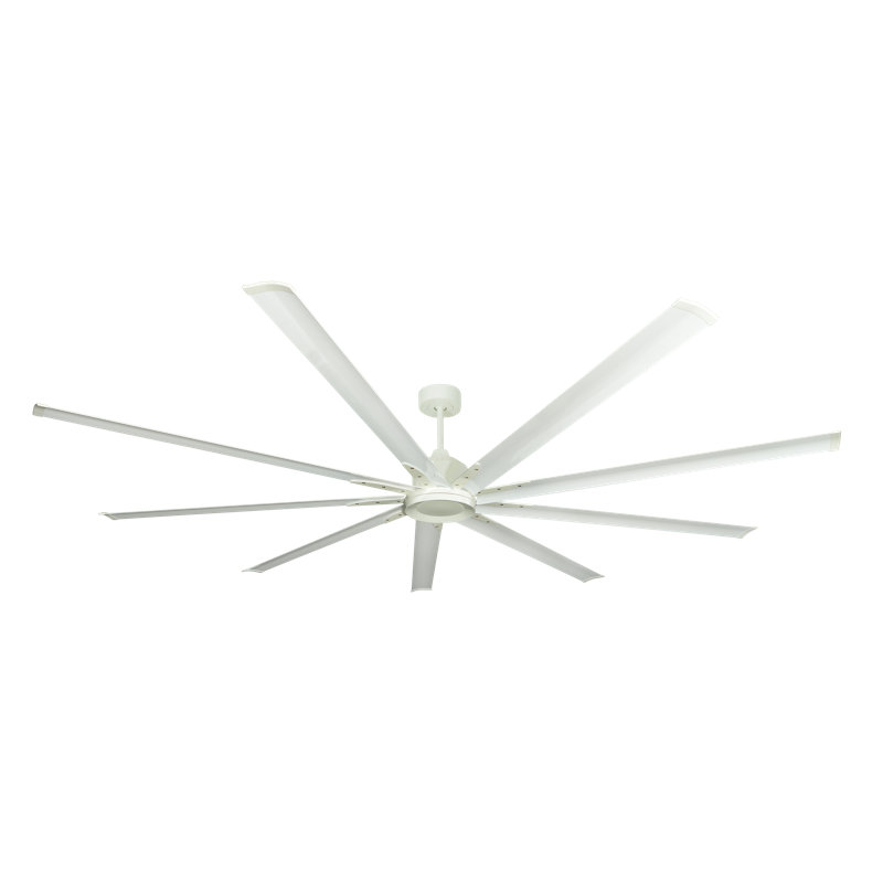 Liberator 96'' Ceiling Fan, Pure White