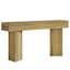 Table d'appoint rustique, console compacte, canapé