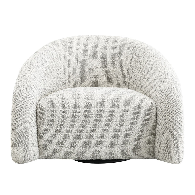Fauteuil d'appoint Zoey avec pivot, Beige