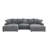 Arzuaga 89" Wide Reversible Modular Corner Sectional with Ottoman-366894467-365474547