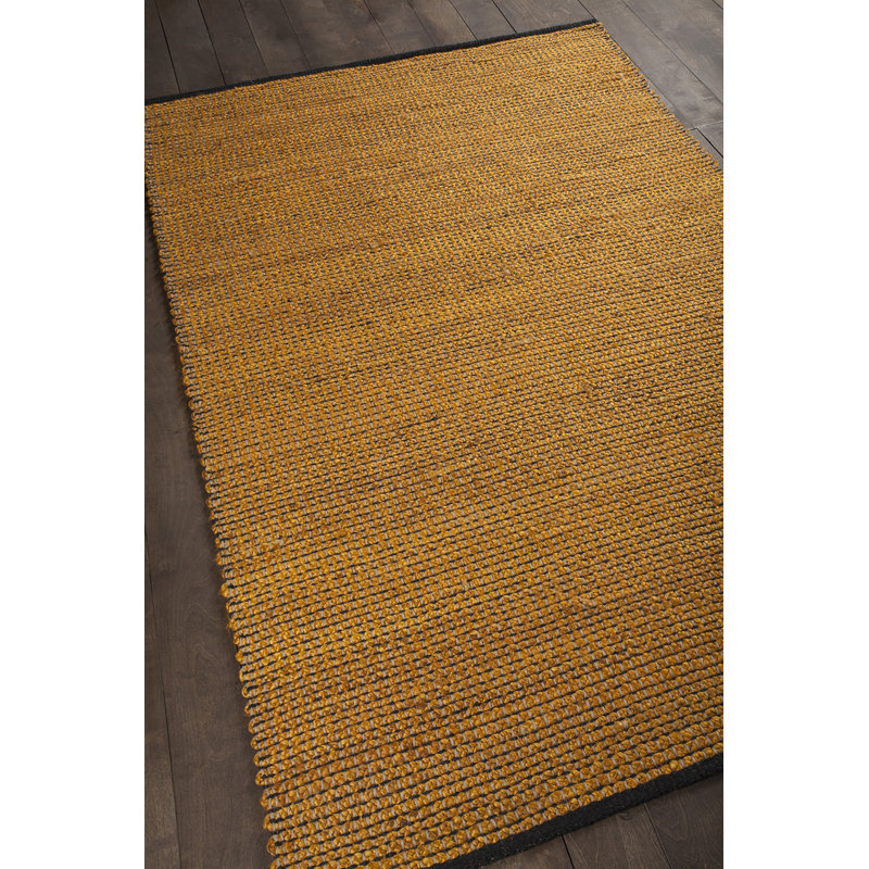 Tapis de zone brun floral Politte, 5 pi x 7 pi 6 po