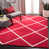 Red/Ivory selected