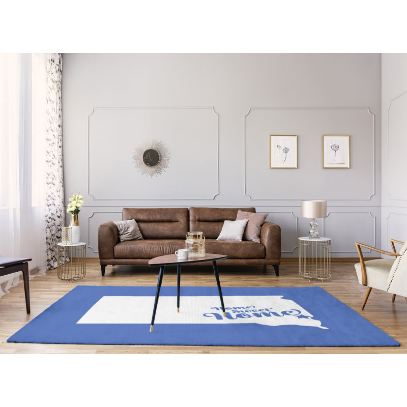 Tapis en poly-chenille à sioux home, Rectangle 8 pi x 10 pi