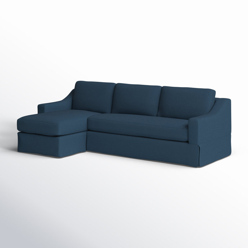 Cranbrook Upholstered L-Shaped Sectional, Left Hand Facing, Bayou Midnight Canvas