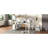 White Queen Size Metal Loft Bed With Wardrobe And L-Shaped Desk, Heavy Duty, Space Saving, Easy To Install Bed, Queen, Color, Duty Build,-50488083-50488082