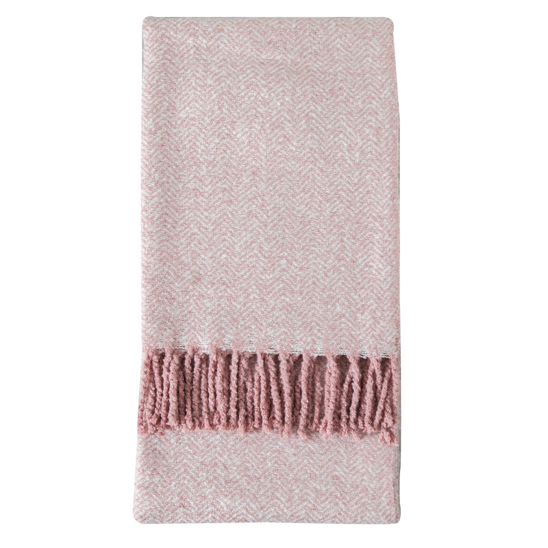 Feodor Throw Blanket, Blush