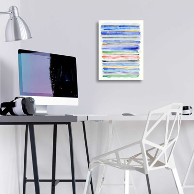 Art mural épique «Watercolor Gradation» par Nikki Galapon