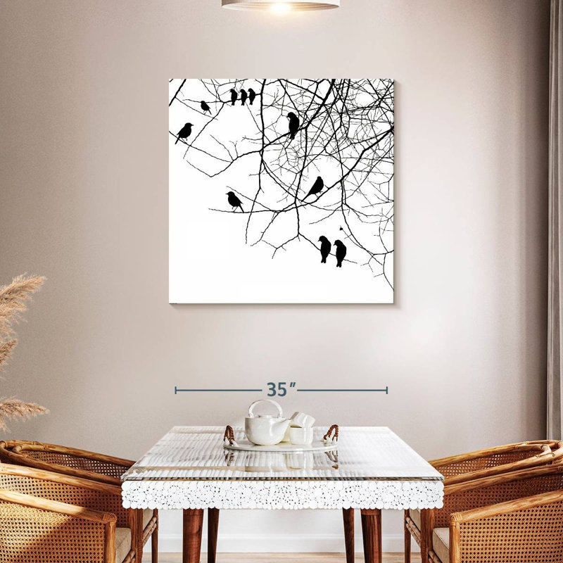 Brampt Bird, 36" H x 36" W