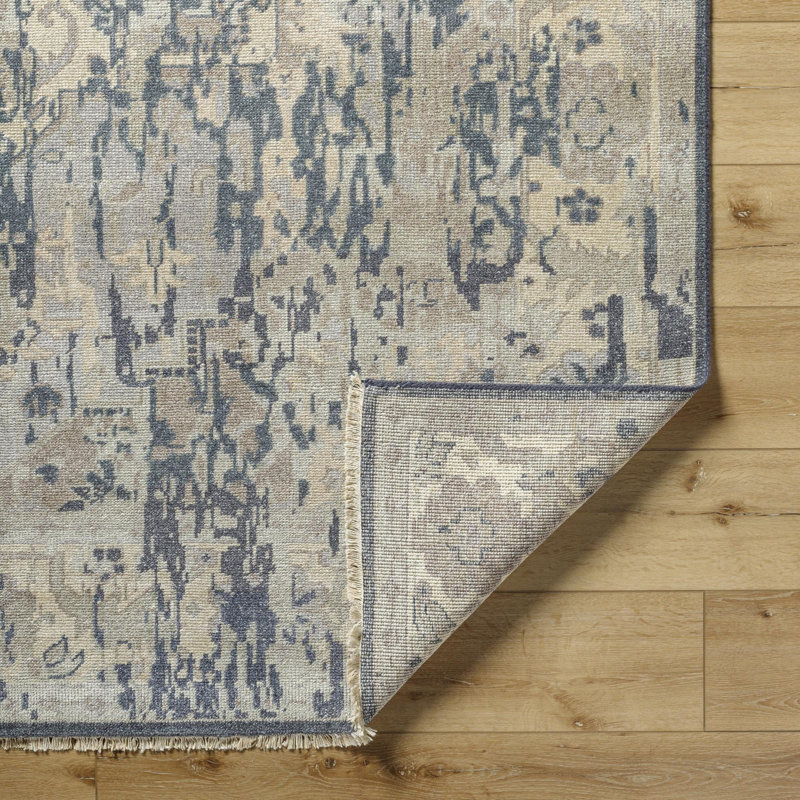 Cappadocia Handmade Wool Abstract Area Rug, Rectangle 3'5" x 5'5"