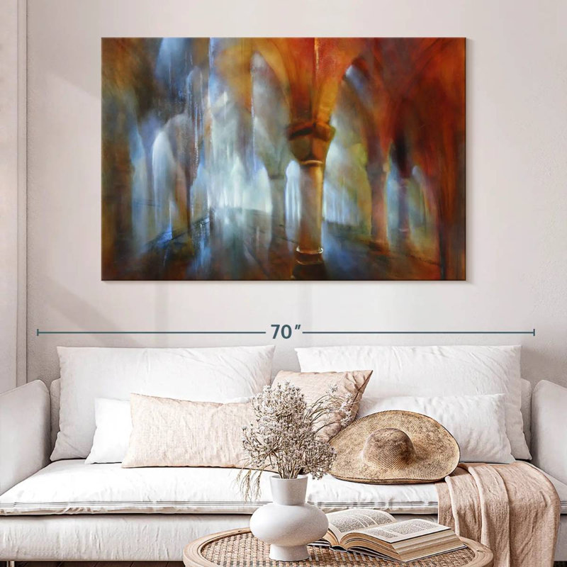 Portico, 34" H x 51" W