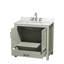 Sheffield 36" Freestanding Single Bathroom Vanity with Quartz Top-694554678-694554679-694594335