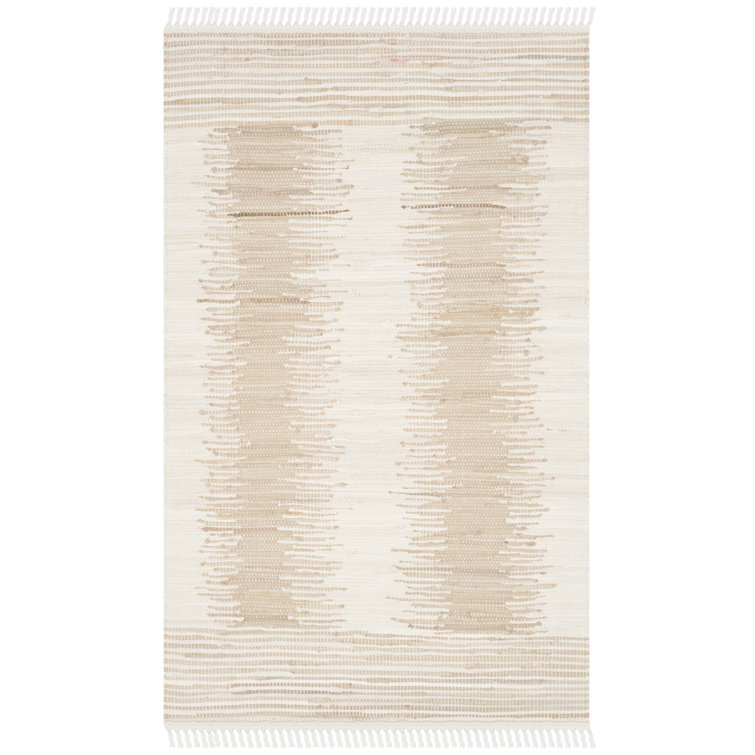 Annia Hand Woven Cotton Striped Rug