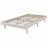 Karline Wooden Floating Platform Bed Frame-2046941511-2046941507