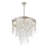 Meily 6 Light Antique Silver Chandelier-1204119626