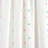 Lush Decor Rainbow Tufted Dot Semi-Sheer Single Curtain Panel