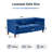 Haahris 69'' W Tuxedo Arm Upholstery Velvet Loveseat Sofa-1184693198