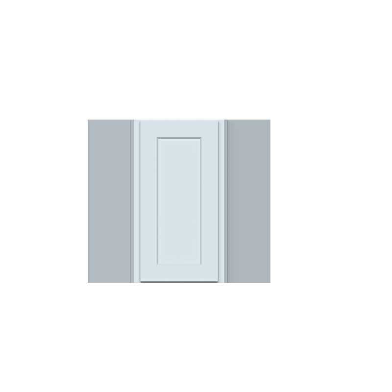 Armoires murales en coin réversibles de style Shaker de DL Cabinetry (prêtes à assembler) l 24 po x H 30 po x P 12 po - gris tourterelle