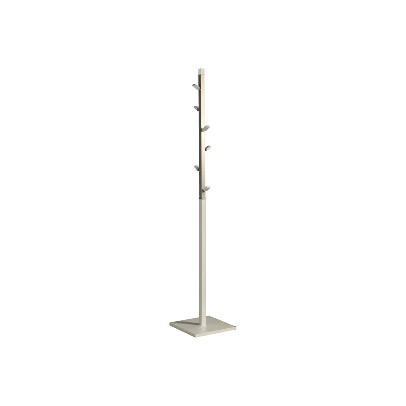 Belgica Freestanding 6 - Hook Coat Rack, Mink