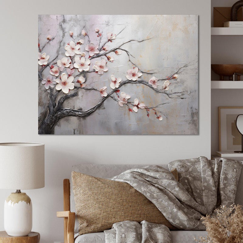 Apple Blossom Harmony VIII " Apple Blossom Harmony VIII ", Wrapped Canvas, 24" H x 32" W x 1" D
