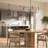 Reines Six-Light Matte Black Large Chandelier-127380276