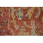 Tapis en laine orange Oushak 5 x 7