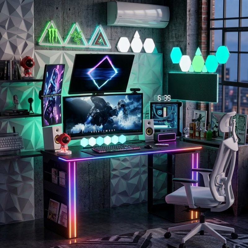 86031 MDF Computer Desk