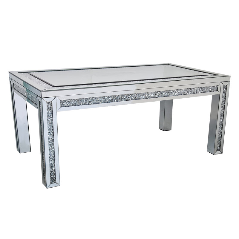 Ashbey Glass Top Dining Table