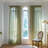 Ramonte Cotton Blend Semi Sheer Curtain Pair-2092782909-2092782898