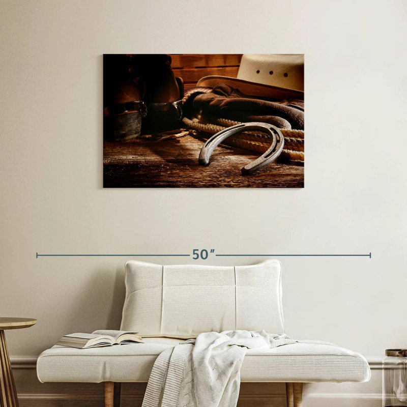 Lelar Western Themed, 24" H x 36" W