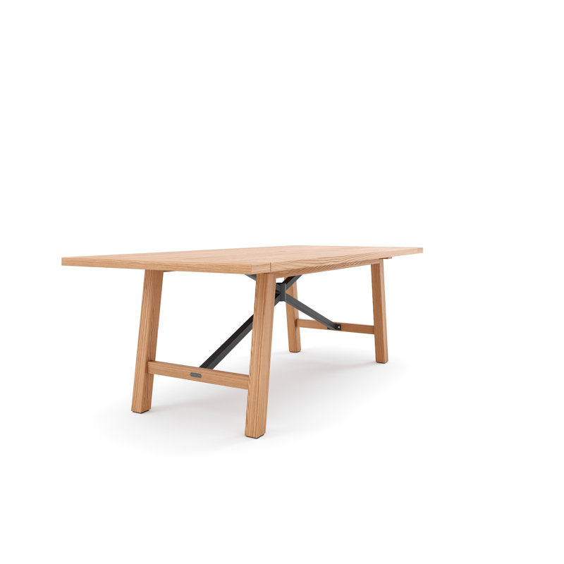 Truss Outdoor Teak Dining Table