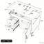 Meuble-lavabo autoportant de 36 pouces avec lavabo en céramique, tiroir rabattable, tablette réglable et structure en bois d'hévéa durable au fini noir-831752816