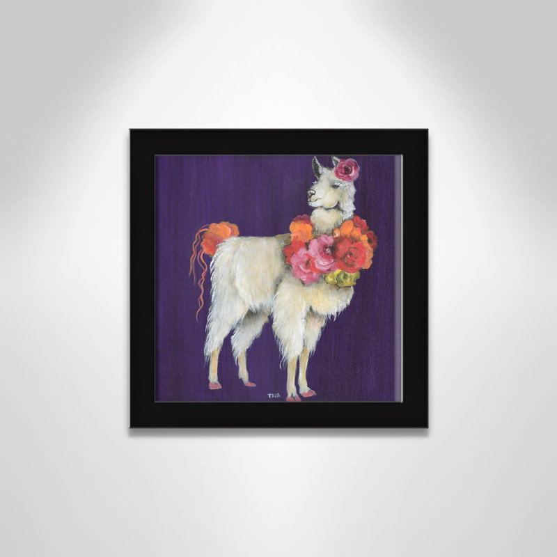 Art sur toile little, H 14 po x l 14 po x P 0,625 po, Cadre noir