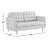 Modway Exalt Tufted Leather Loveseat-646117343
