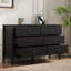 Amberrae 6 Drawer 119.4cm W Double Dresser-1932560711