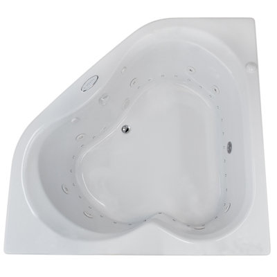 Tobago 59.25'' x 59.25'' Air Bathtub