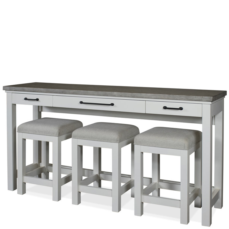 Ensemble de console et tabouret 71,5 po
